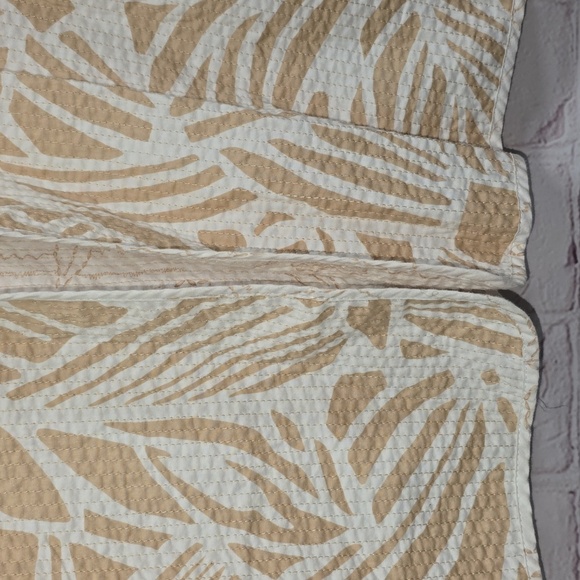 Alfred Dunner Lightweight Beachy Tan And White Jacket Womens Size 12 - Picture 5 of 12